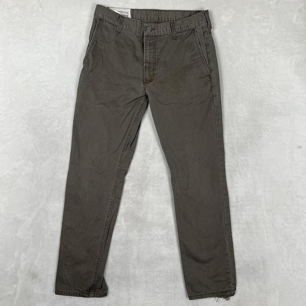 Levi's Chino Pants Mens 32x30 Gray Regular Fit Straight Leg Casual Twill